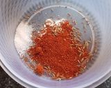 A picture of step 1 of Jhat pat dahi bara 👌.