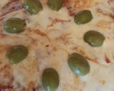 Foto del paso 4 de la receta: Pizza de arroz y arvejas (sobras)