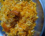 A picture of step 6 of Shahi Biryani.