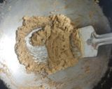 A picture of step 1 of Rajgira Atta Halwa.