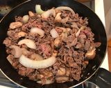 Foto langkah ke 3 dari resep Gyudon Shitake 🍄.