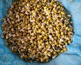 A picture of step 1 of Quick Sprout Salad Masala Rice.