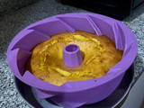 Budín de mandarina esponjoso