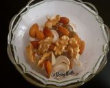 A picture of step 1 of Kashmiri Shufta.