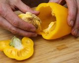 Sült paprika krémleves recept fázis 10 fotója