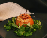 Foto del paso 14 de la receta: *Tomates gratinados rellenos de hummus y huevo*
