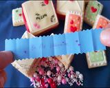 Foto langkah ke 10 dari resep Kue Kering Valentine | Icing Sugar Cookies | Kue Kering Butter Cookies | Cookies Decorating.
