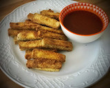 Foto del paso 6 de la receta: Fingers de tofu con dip de miel y tomate