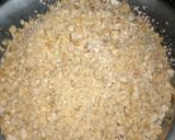 A picture of step 4 of Gur ladoo.