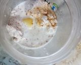 A picture of step 1 of Apple almond drink.