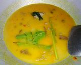 Foto langkah ke 3 dari resep Lontong Sayur | Gulai Daging sapi Tahu.