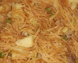 A picture of step 6 of Vegetable vermicelli.