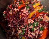 A picture of step 5 of String Beets with Veggies.