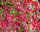 A picture of step 2 of Beetroot spinach omelette (kids special).