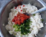 Foto langkah ke 2 dari resep Pepes Tahu Susu Pedas Bulbul.