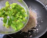 A picture of step 3 of Broccoli Rice.