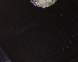 A picture of step 5 of Purple Baigan Bhaja.