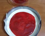 Foto del passaggio 16 della ricetta Cheesecake San Valentino con cioccolato bianco e gelée di lamponi