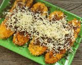 Foto langkah ke 3 dari resep Pisang Pasir (toping coklat, keju,susu).