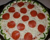 A picture of step 8 of Jalapeno Popper Stuffed Crust Pizza.