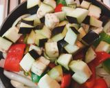 Foto del paso 7 de la receta: Salteado "rústico" de hortalizas 🍅🌶🍆