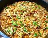 Pas rețetă Conopida alla bolognese cu pasta mixta 6 fotografie