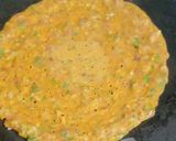 A picture of step 4 of Sattu Chilla.