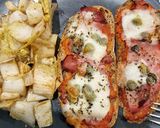 Une image de l'étape 6 de Bruschette façon laeti.