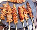 Foto langkah ke 4 dari resep Sate jamur tiram.