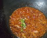 A picture of step 6 of Black chana chat.