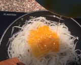 Hình bước làm 1 của món Củ cải xào trứng