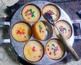 Foto langkah ke 10 dari resep Kue Lumpur Ubi Kuning 2 Telur Simpel No Mixer.