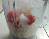 Cara Membuat Smoothies SirsakStrawberryMadu 1