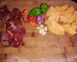 Foto del paso 1 de la receta: Carne de res con calabaza (uyama)
