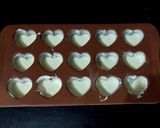 A picture of step 2 of Gulkand Chocolates.