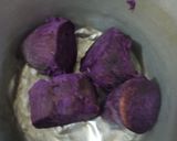 Foto langkah ke 1 dari resep Bubur candil Ubi ungu.