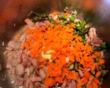 Foto del paso 3 de la receta: Risotto de champiñones más tres colores