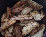Baked garlic parmesan potato wedges recipe step 5 photo