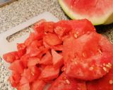 Foto del passaggio 3 della ricetta Insalata di cocomero e pecorino