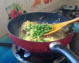 A picture of step 9 of Radish Pulav/Mullangi Rice.