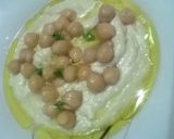 A picture of step 1 of Hummus.