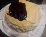 Foto del paso 5 de la receta Tarta de crema pastelera con nata y cobertura de chocolate