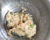 A picture of step 2 of Sago balls.