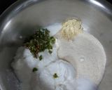 A picture of step 1 of Sooji Dhokla.