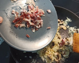 Foto del paso 2 de la receta: Risotto al limón 🍋 con champiñones y bacon 🍴