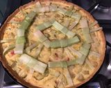 Une image de l'étape 11 de Tarte géante « noeuds » à la rhubarbe du jardin et crème vanille (pâte brisée au sirop d érable).