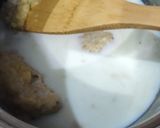 A picture of step 1 of Veg chicken pockets.