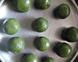 A picture of step 12 of Sham Savera / Palak Paneer Kofta.
