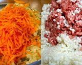 A picture of step 2 of Easy Creamy Tomato Sauce Stuffed Bell Peppers with Meat and Rice by TastyPinch.
