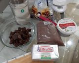 Foto langkah ke 1 dari resep Brownies cheesecake.